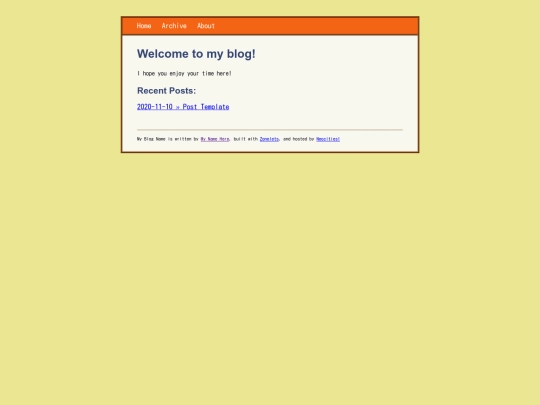 blog screenshot