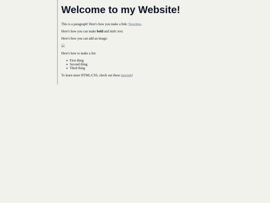 links screenshot