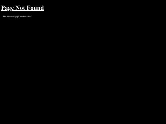 not_found screenshot
