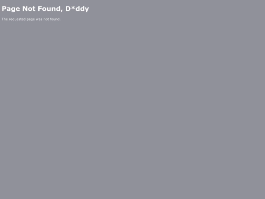 not_found screenshot