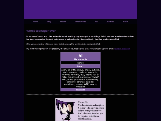 stuffz/me screenshot