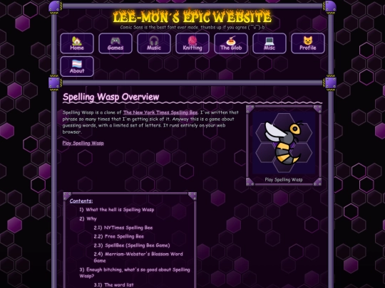 spelling-wasp-about screenshot