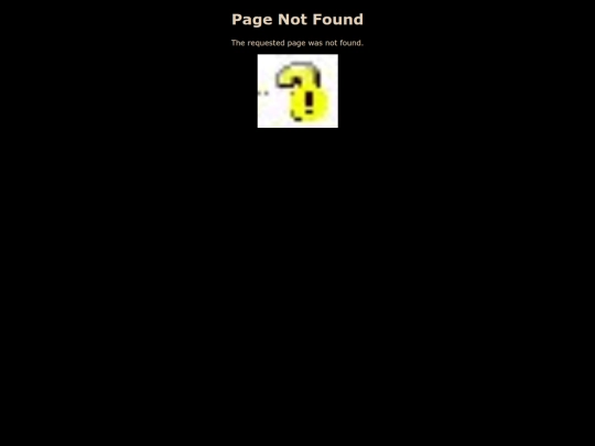 not_found screenshot