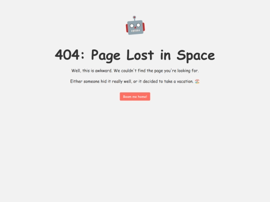 not_found screenshot