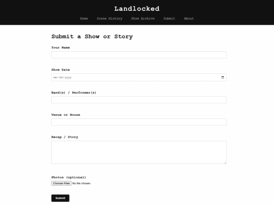 submit screenshot