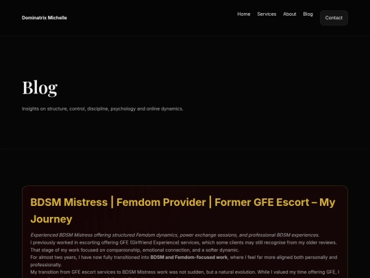 blogtransition screenshot