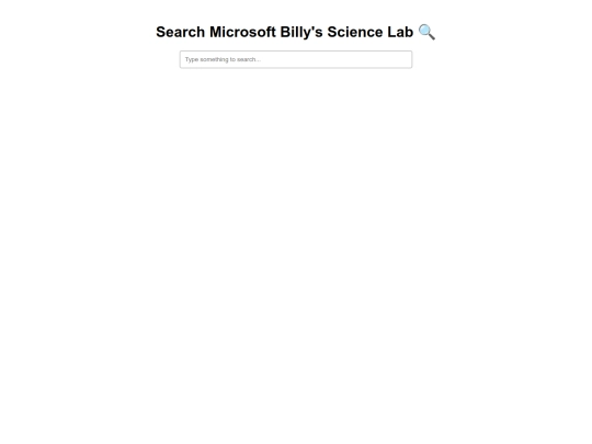 search screenshot