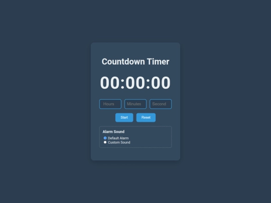 timer screenshot