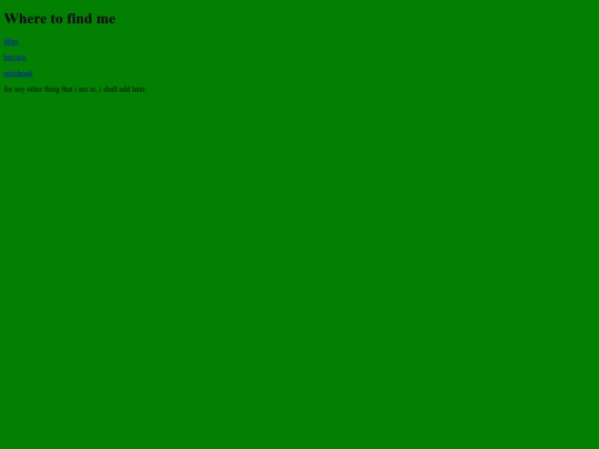 find-me screenshot