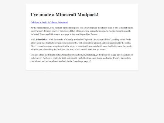 minepack screenshot