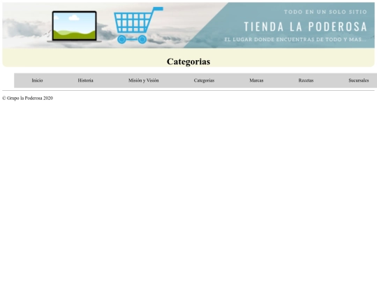 TiendaLaPoderosa/categorias screenshot