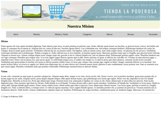 TiendaLaPoderosa/mision screenshot