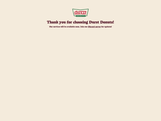 durstdonuts screenshot