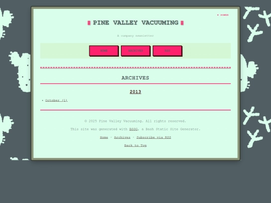 archives screenshot