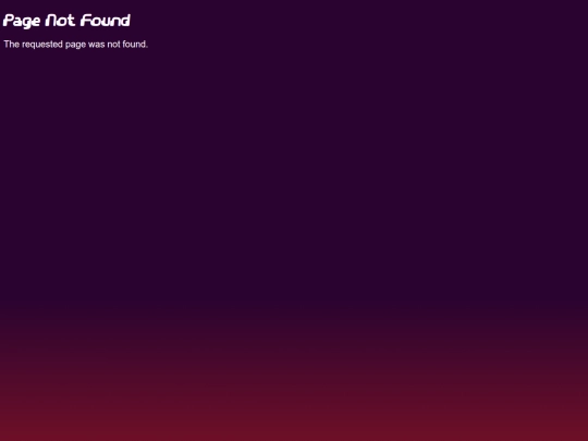 not_found screenshot