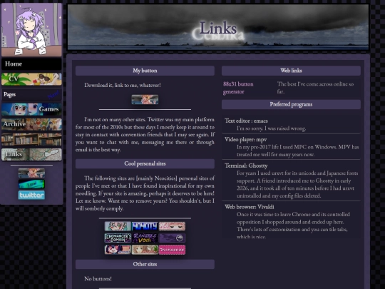 src/links/links screenshot