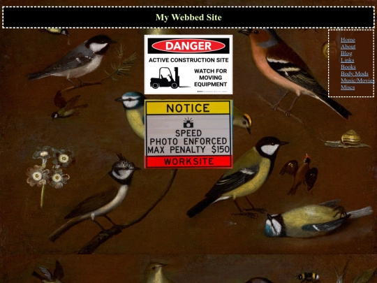 links screenshot