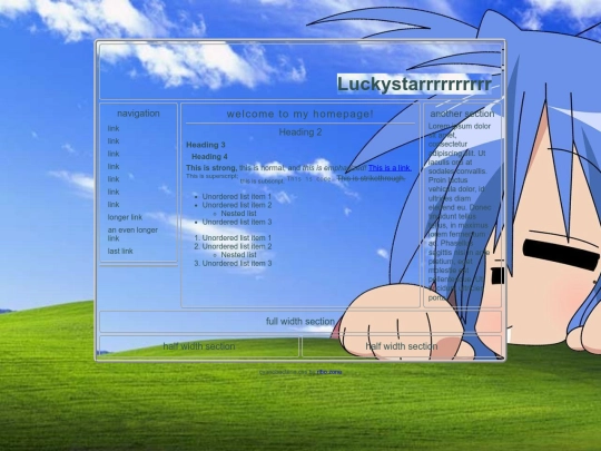 template screenshot