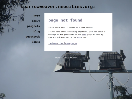 not_found screenshot