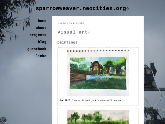 projects/visual-art screenshot