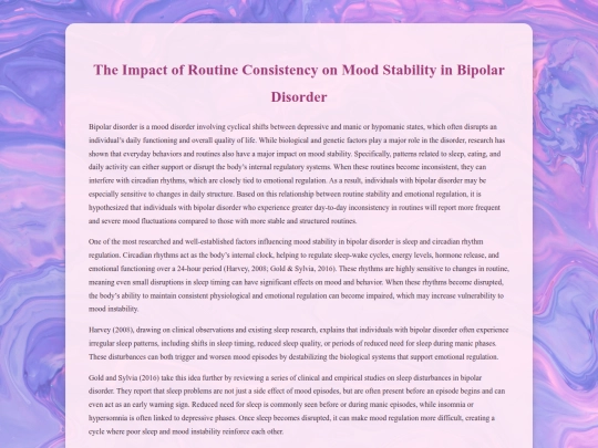 Routineconsistencyandmood screenshot