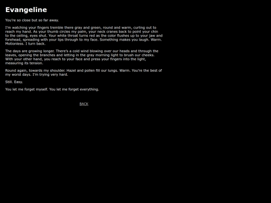 writing/evangeline screenshot