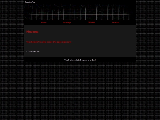 Musings screenshot