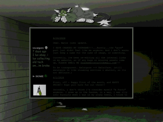 tehblog screenshot