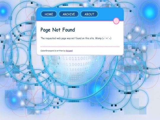 not_found screenshot