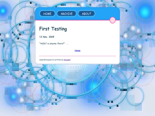 posts/2024-11-13-First-Testing screenshot