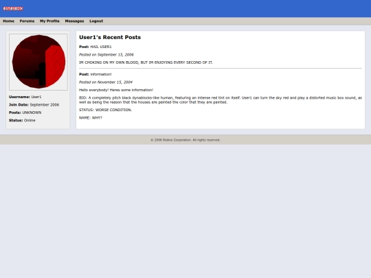 User1 screenshot