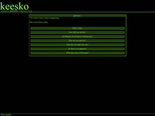 faq screenshot