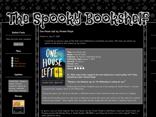 reviews/one-house-left screenshot
