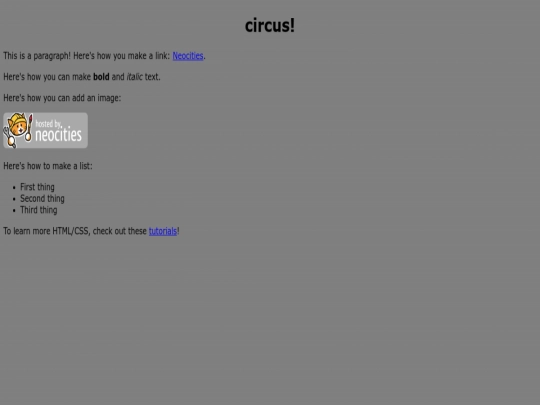 index screenshot