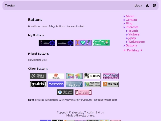 buttons screenshot