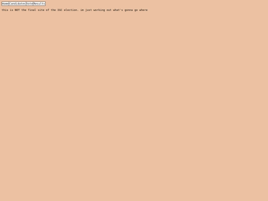 igc-election screenshot