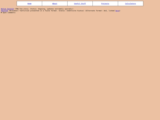 projects screenshot