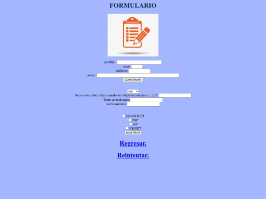 formulariob screenshot
