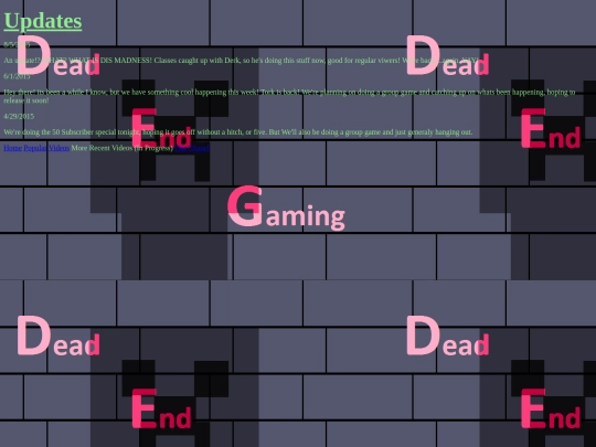 Updates screenshot