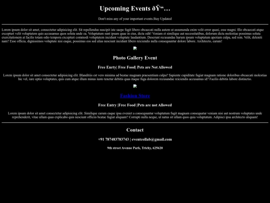 Html/Events screenshot