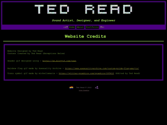 credits screenshot