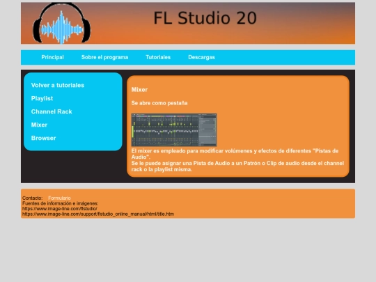 tutoriales/mixer screenshot