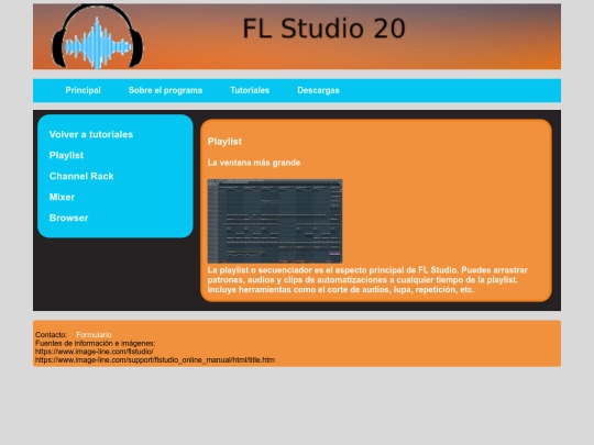 tutoriales/playlist screenshot