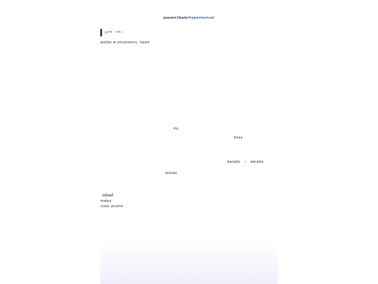 hypertextual screenshot