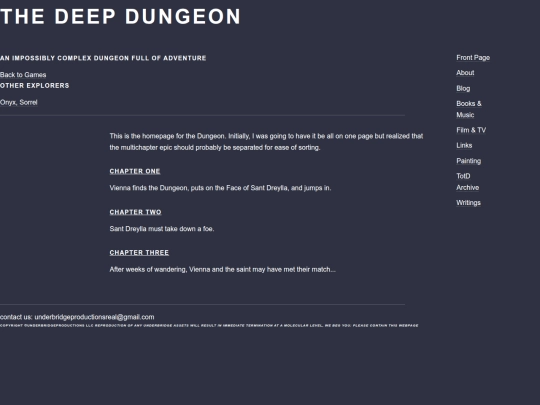 games/dungeon screenshot