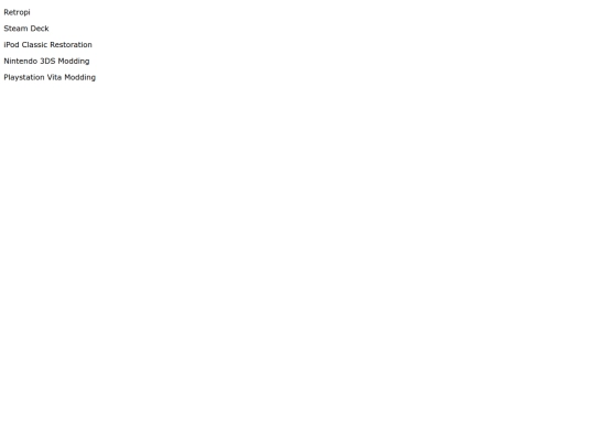 projects/completed screenshot