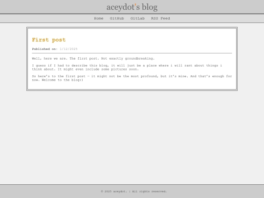 posts/first-post screenshot