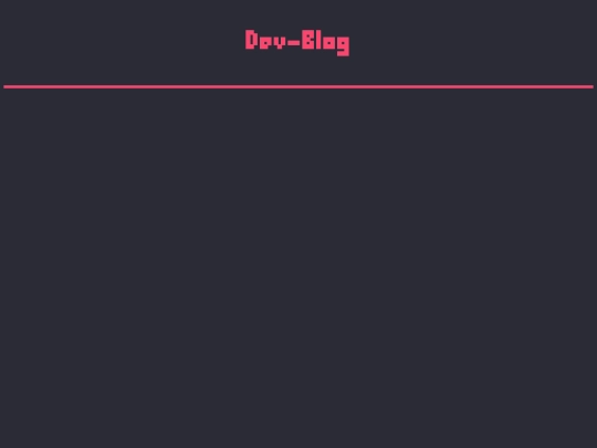 blog screenshot