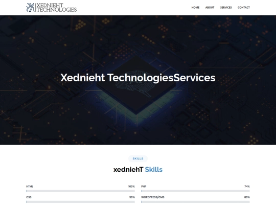 services screenshot
