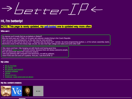 old screenshot